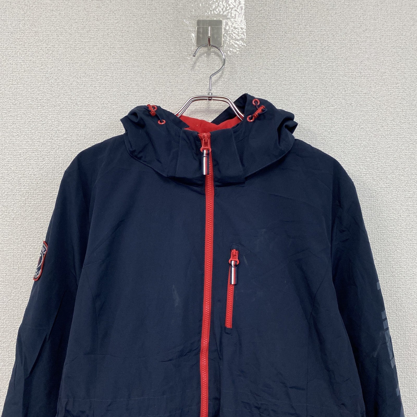TOMMY HILFIGER　トミーヒルフィガー　フルジップ中綿ジャケット　紺　ネイビー　2XLサイズ
