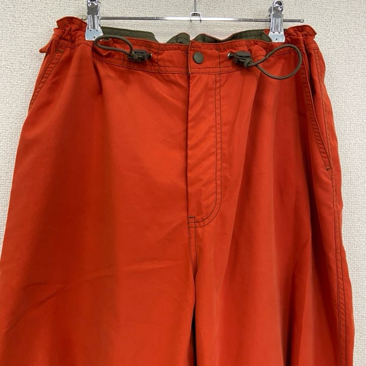 GAP　ギャップ　パラシュートパンツ　イージーパンツ　ワークパンツ　オレンジ　30-31サイズ