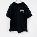Hanes　ヘインズ　半袖プリントTシャツ　黒　ブラック　Mサイズ
