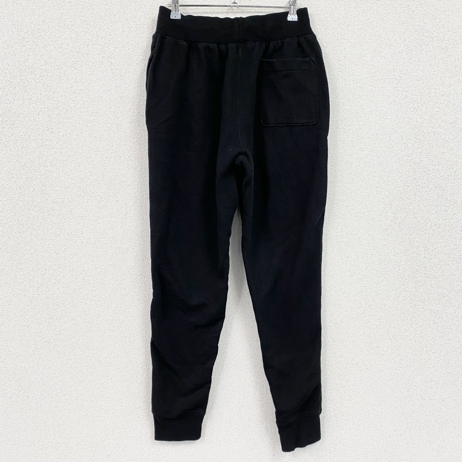Champion　チャンピオン　リバースウィーブ　スウェットパンツ　黒　ブラック　Mサイズ
