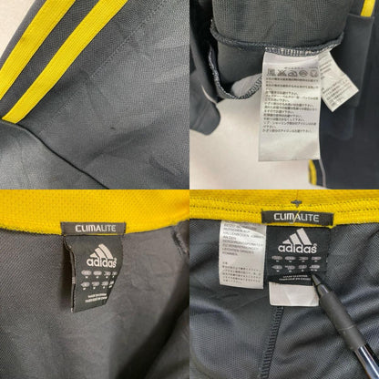 adidas　アディダス　ジャージセットアップ　トラックジャケット　トラックパンツ　イエロー　ブラック