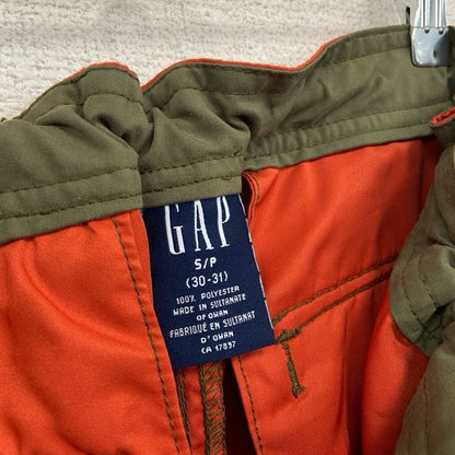 GAP　ギャップ　パラシュートパンツ　イージーパンツ　ワークパンツ　オレンジ　30-31サイズ