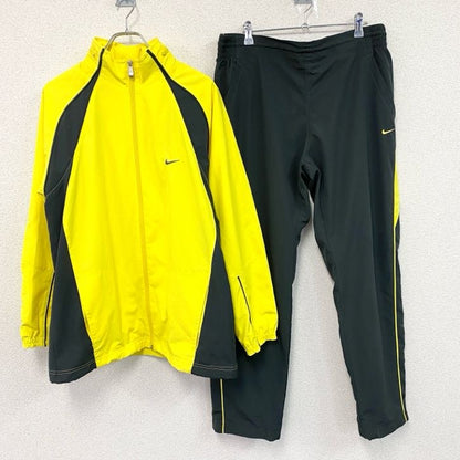 adidas　アディダス　ジャージセットアップ　トラックジャケット　トラックパンツ　イエロー　ブラック　Lサイズ