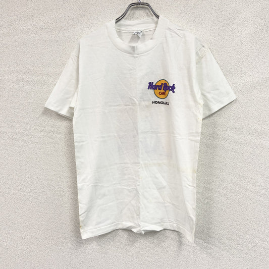 Hard Rock cafe　ハードロックカフェ　半袖プリントTシャツ　シングルステッチ　白　ホワイト　Mサイズ