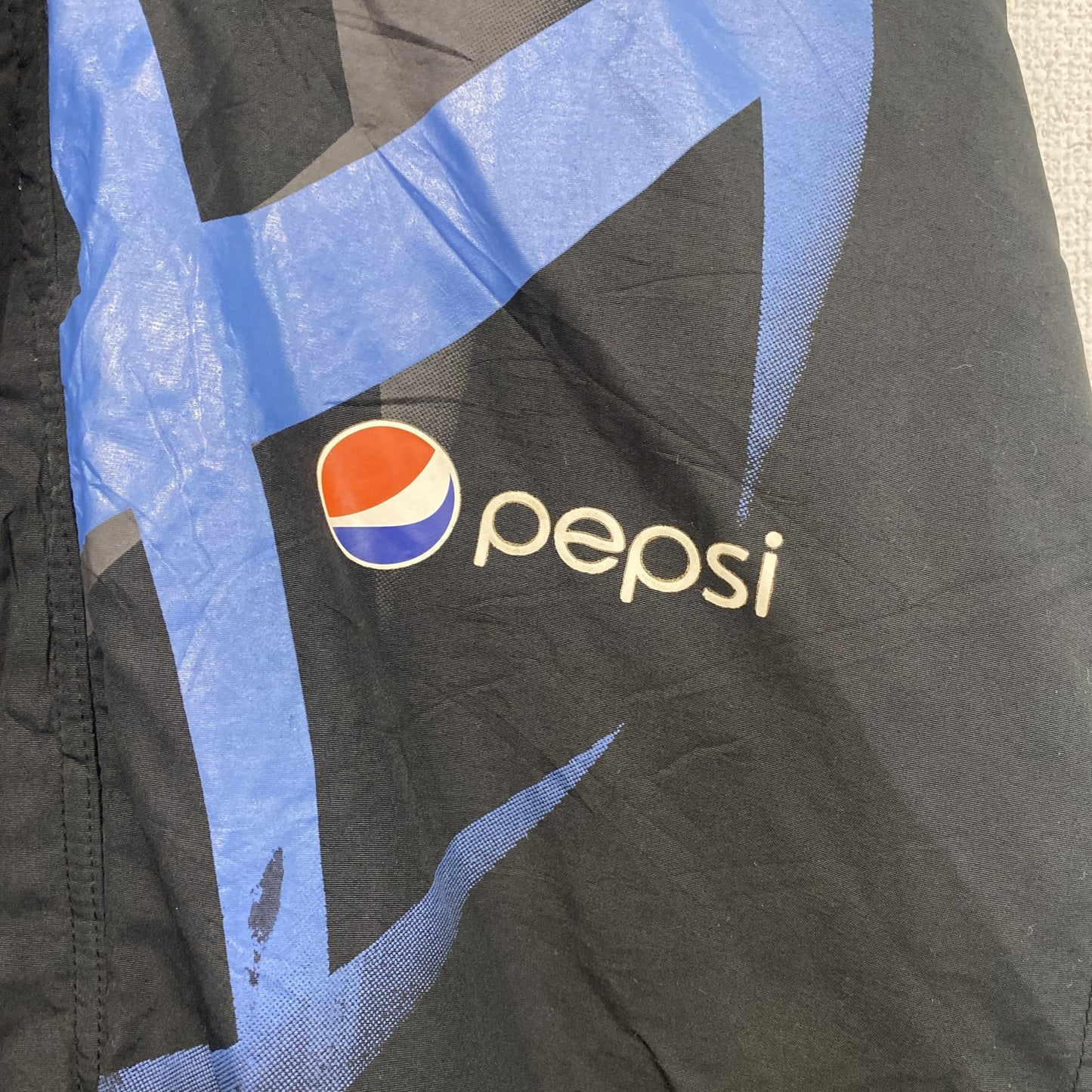 PEPSICO CANADA　PEPCI　ペプシ　フルジップジャケット　比翼仕立て　企業ロゴ　黒　ブラック　XLサイズ