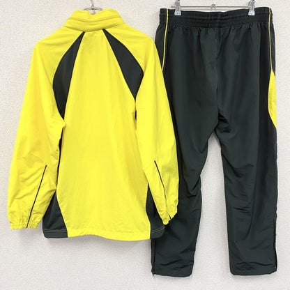 adidas　アディダス　ジャージセットアップ　トラックジャケット　トラックパンツ　イエロー　ブラック　Lサイズ