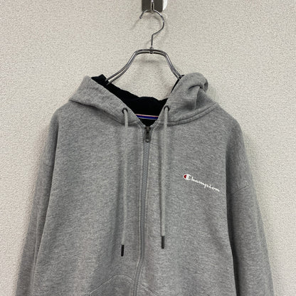 Champion　チャンピオン　フルジップスウェットパーカー/フーディー　グレー　Mサイズ