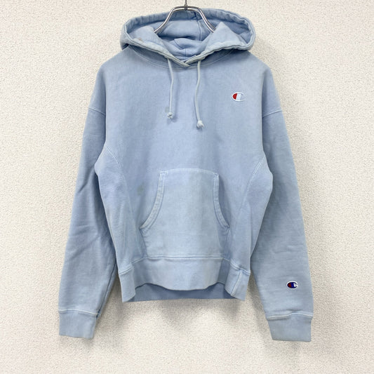 Champion　チャンピオン　リバースウィーブ　スウェットパーカー/フーディー　水色　ライトブルー　Sサイズ