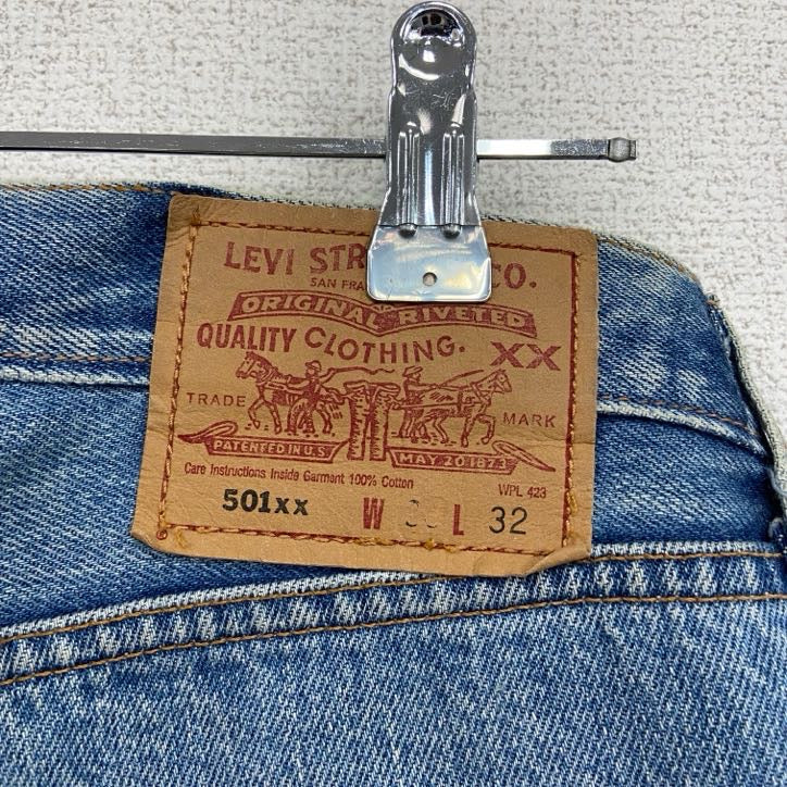 90s　Levi’s　リーバイス　501XX　デニムパンツ　ヴィンテージ　ボタンフライ　インディゴ
