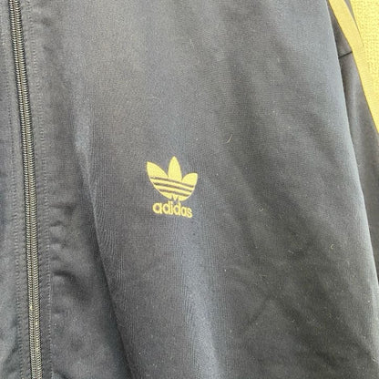 80s　adidas　アディダス　トラックジャケット/ジャージ　ヴィンテージ　紺　ネイビー　Lサイズ