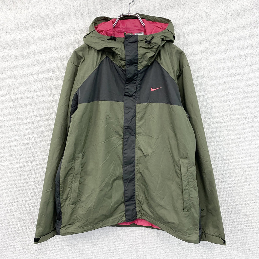 NIKE　ナイキ　フルジップジャケット　カーキ　XLサイズ