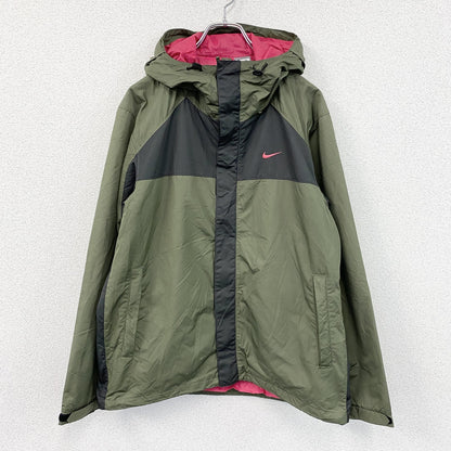 NIKE　ナイキ　フルジップジャケット　カーキ　XLサイズ