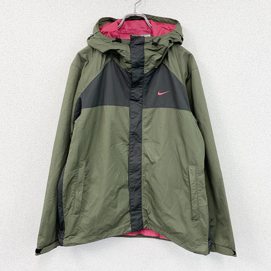 NIKE　ナイキ　フルジップジャケット　カーキ　XLサイズ