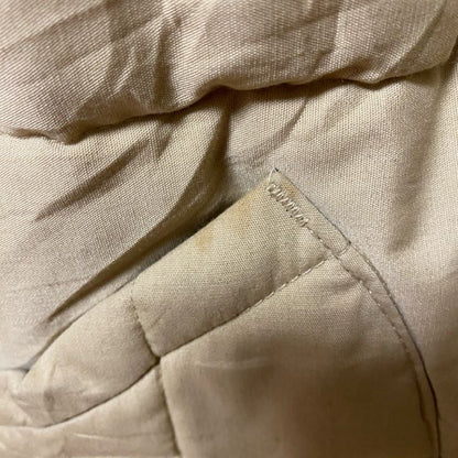 古着 used　USA製　Carter's　長袖ハイネックダウンジャケット　ベージュ　ヴィンテージ　ビッグシルエット　XLサイズ