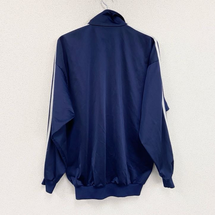 80s　adidas　アディダス　トラックジャケット/ジャージ　ヴィンテージ　紺　ネイビー　Lサイズ