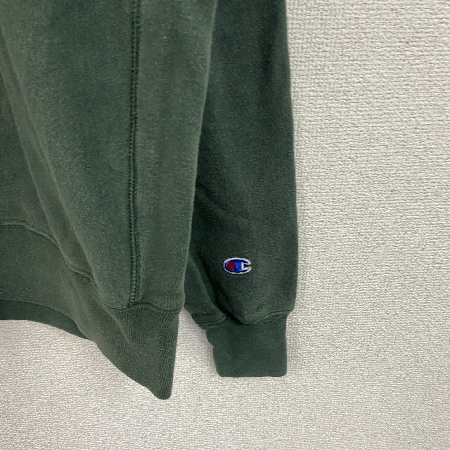 Champion　チャンピオン　リバースウィーブ　スウェット/トレーナー　アーチプリント　緑　グリーン　Mサイズ