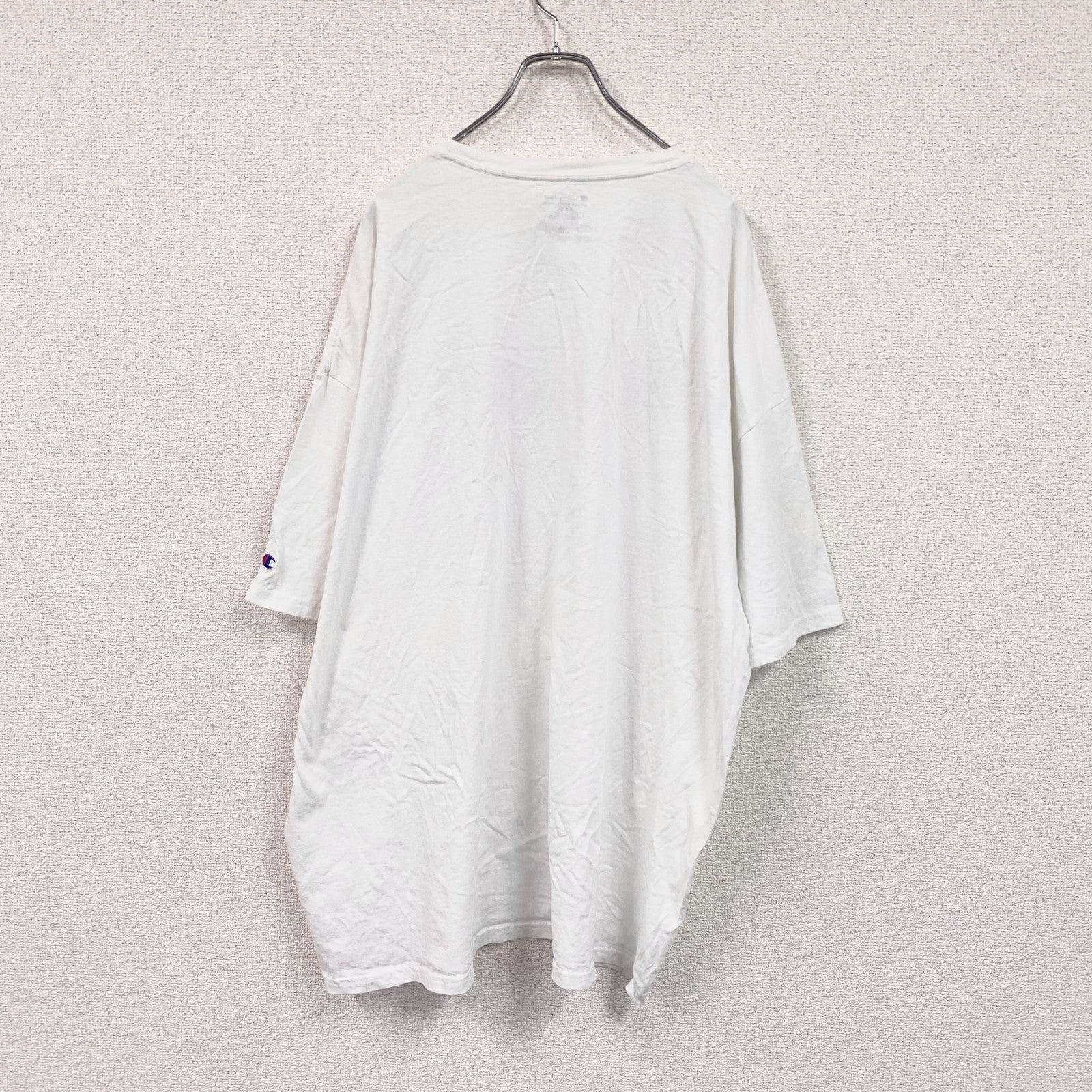Champion　チャンピオン　半袖プリントTシャツ　白　ホワイト　XXXLサイズ