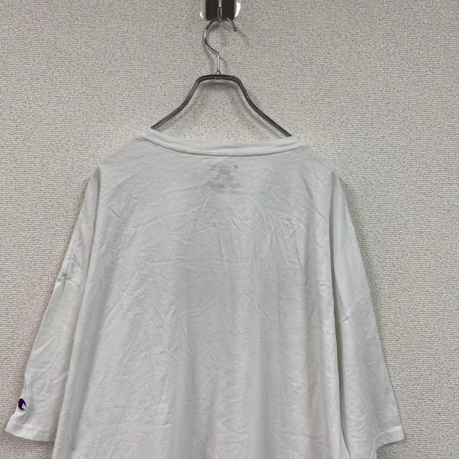 Champion　チャンピオン　半袖プリントTシャツ　白　ホワイト　XXXLサイズ