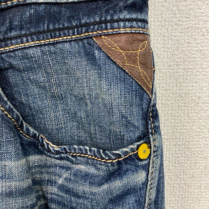 EDWIN　エドウィン　デニムパンツ/ジーンズ　ジップフライ　インディゴ　XSサイズ