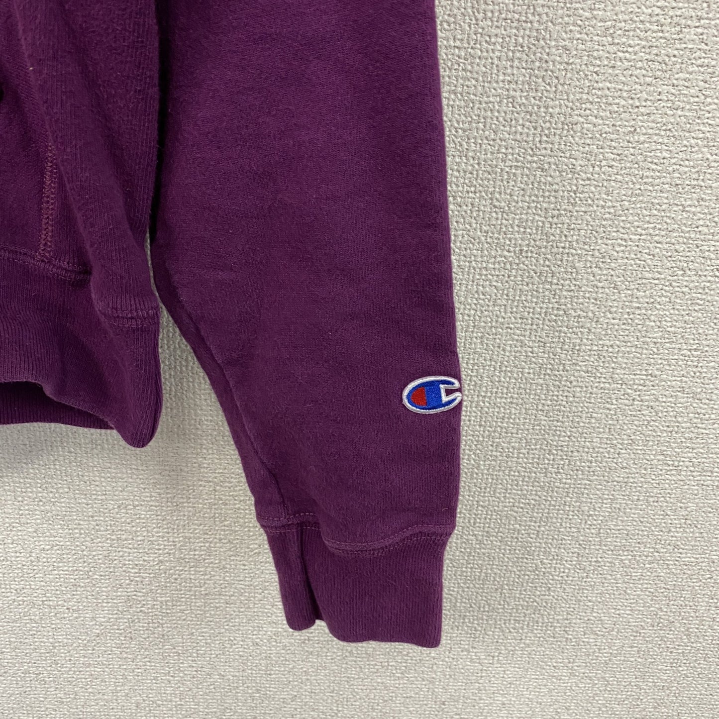 00s　champion　チャンピオン　スウェットパーカー/フーディー　リバースウィーブ　紫　パープル　Mサイズ