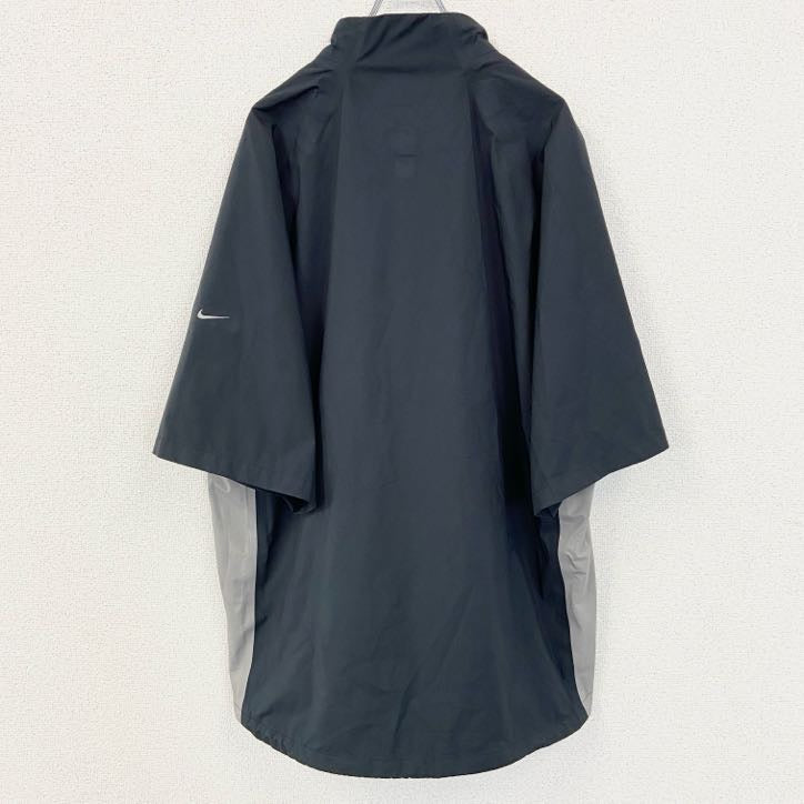 古着 used　NIKE GOLF　半袖ハーフジップポイント刺繍ナイロンジャケット　PCA CHAMPIONSHIP　2XLサイズ