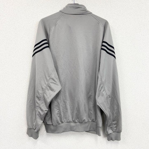 90s　adidas　アディダス　トラックジャケット/ジャージ　ヴィンテージ　灰色　グレー　XLサイズ