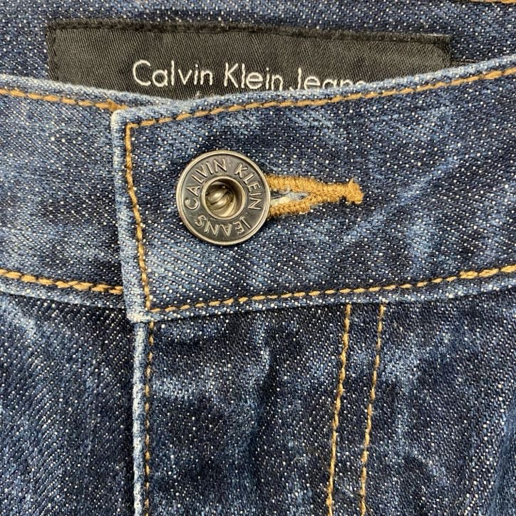 Calvin Klein　カルバンクライン　デニムパンツ/ジーンズ　ジップフライ　インディゴ　W36サイズ