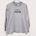 NFL　長袖プリントTシャツ　カロライナパンサーズ　灰色　グレー　Lサイズ