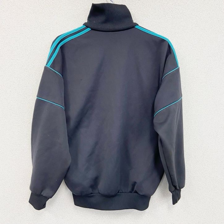 80s　adidas　アディダス　トラックジャケット/ジャージ　ヴィンテージ　ダークグレー　Lサイズ