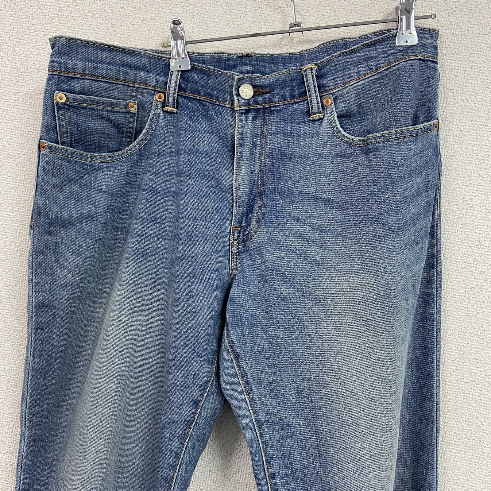 Levi's　リーバイス　502　デニムパンツ/ジーンズ　ジップフライ　縦落ち　インディゴ　W32サイズ