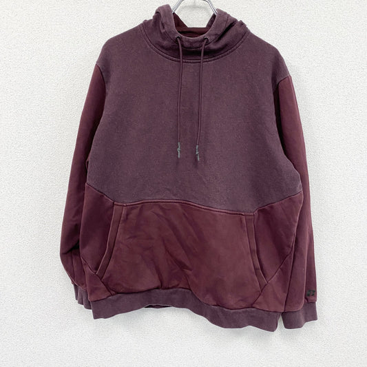 RUSSELL PREMIUM FLEECE　ラッセル　スウェットパーカー/フーディー　赤　ワインレッド　Lサイズ