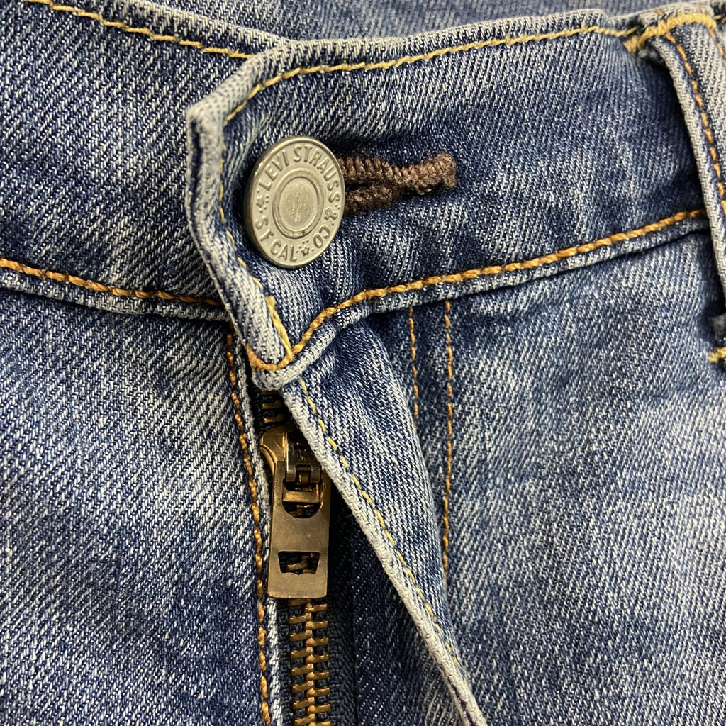Levi's　リーバイス　502　デニムパンツ/ジーンズ　ジップフライ　縦落ち　インディゴ　W32サイズ