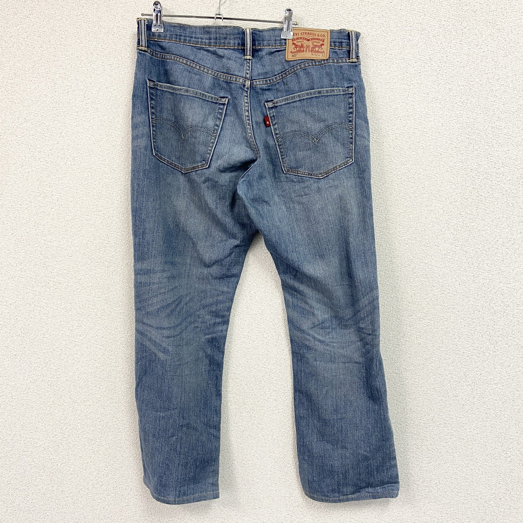 Levi's　リーバイス　502　デニムパンツ/ジーンズ　ジップフライ　縦落ち　インディゴ　W32サイズ