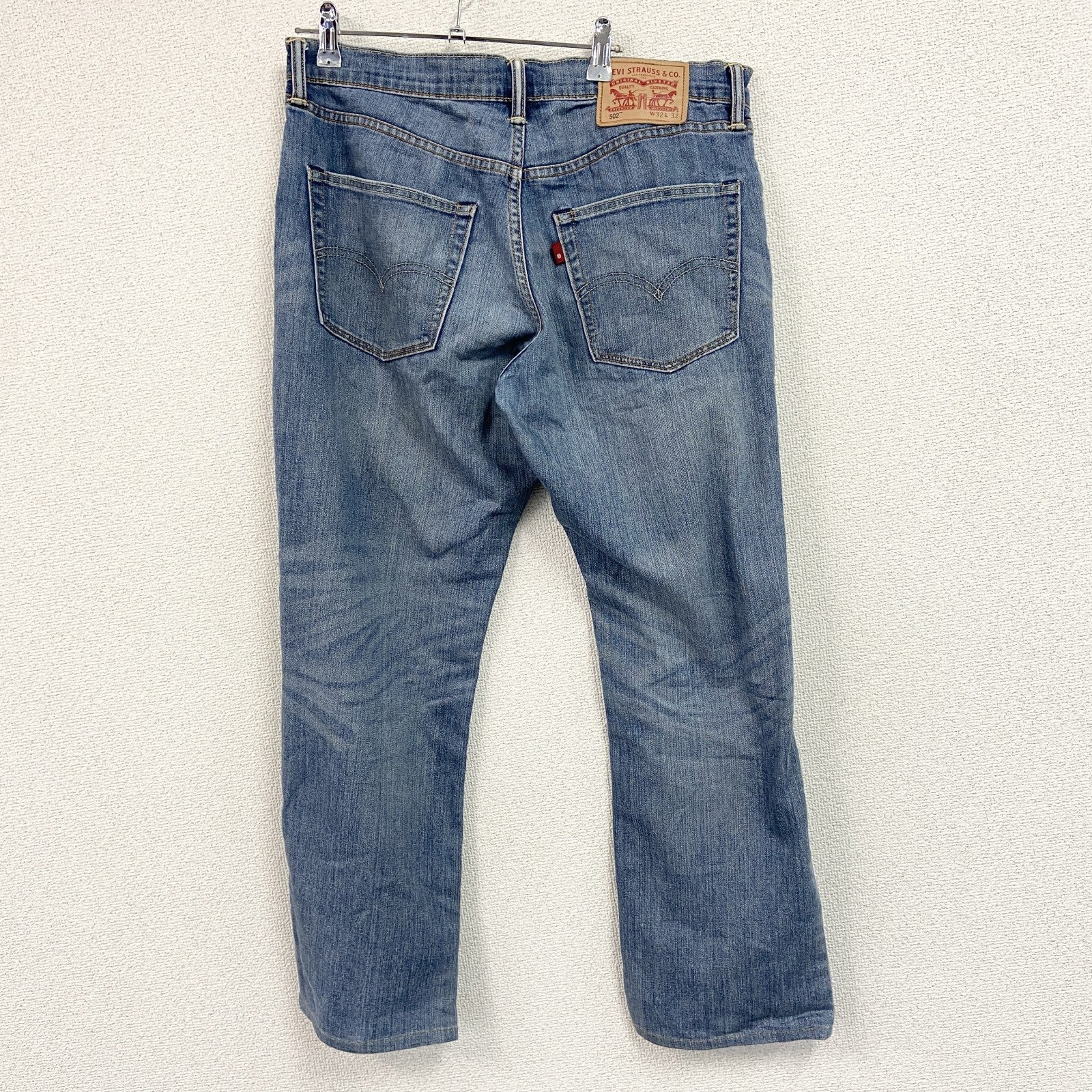 Levi's　リーバイス　502　デニムパンツ/ジーンズ　ジップフライ　縦落ち　インディゴ　W32サイズ