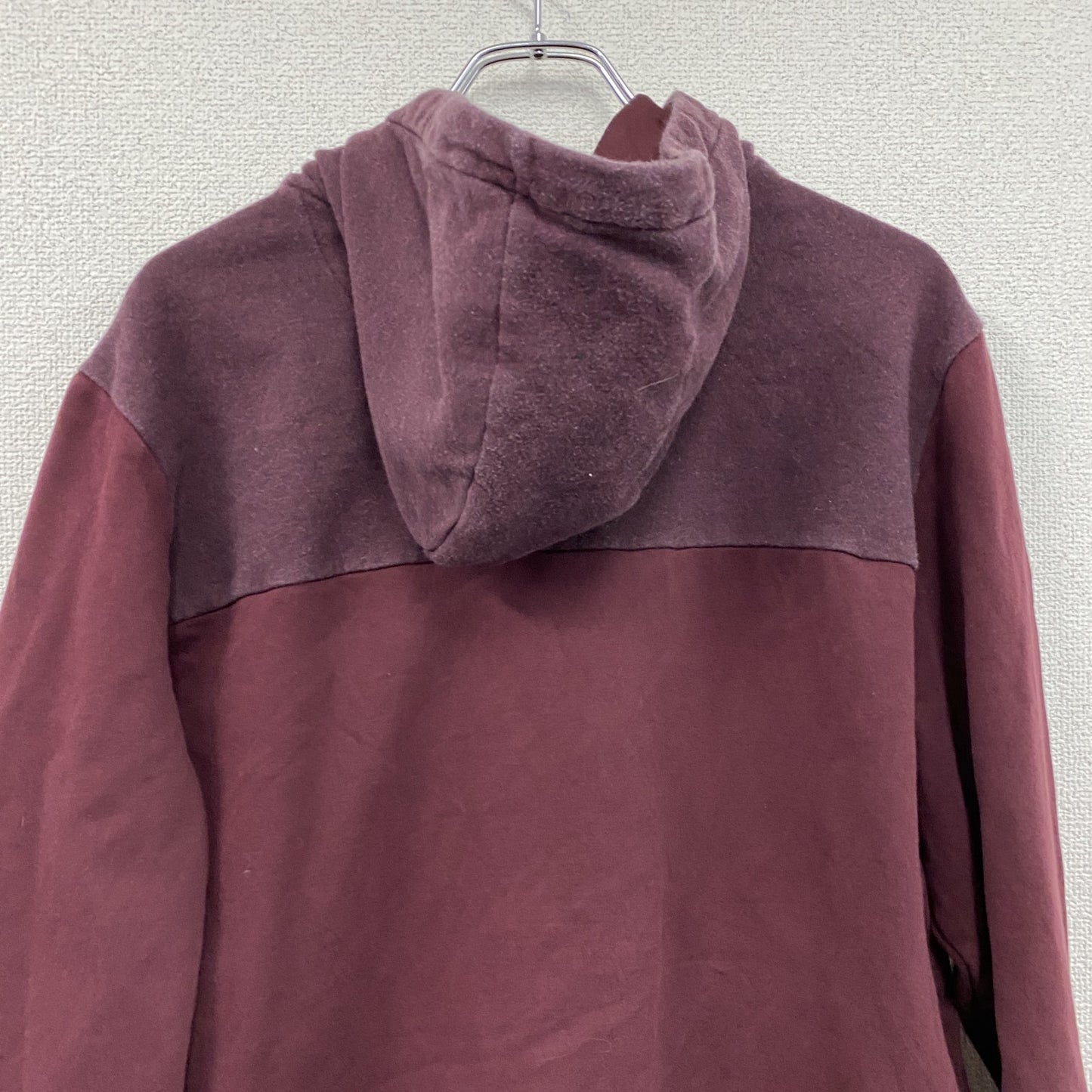RUSSELL PREMIUM FLEECE　ラッセル　スウェットパーカー/フーディー　赤　ワインレッド　Lサイズ