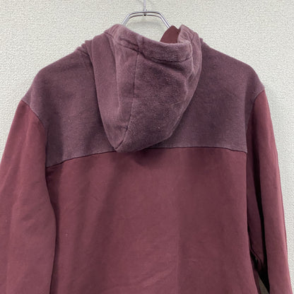 RUSSELL PREMIUM FLEECE　ラッセル　スウェットパーカー/フーディー　赤　ワインレッド　Lサイズ