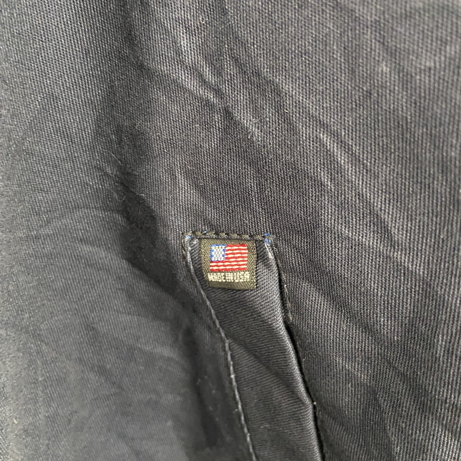 90s～　PNIME　UNION WEAR　フルジップダックパーカー　ヴィンテージ　紺　ネイビー　XXXLサイズ