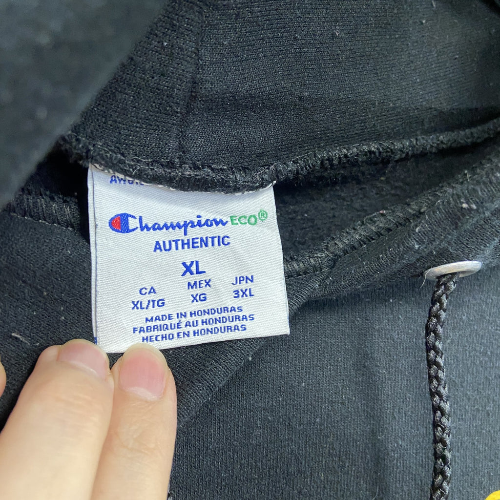 champion　チャンピオン　スウェットパーカー/フーディー　黒　ブラック　XLサイズ