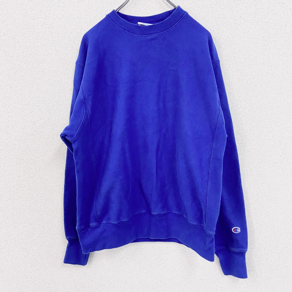 Champion　チャンピオン　リバースウィーブ　スウェット/トレーナー　青　ブルー　Mサイズ