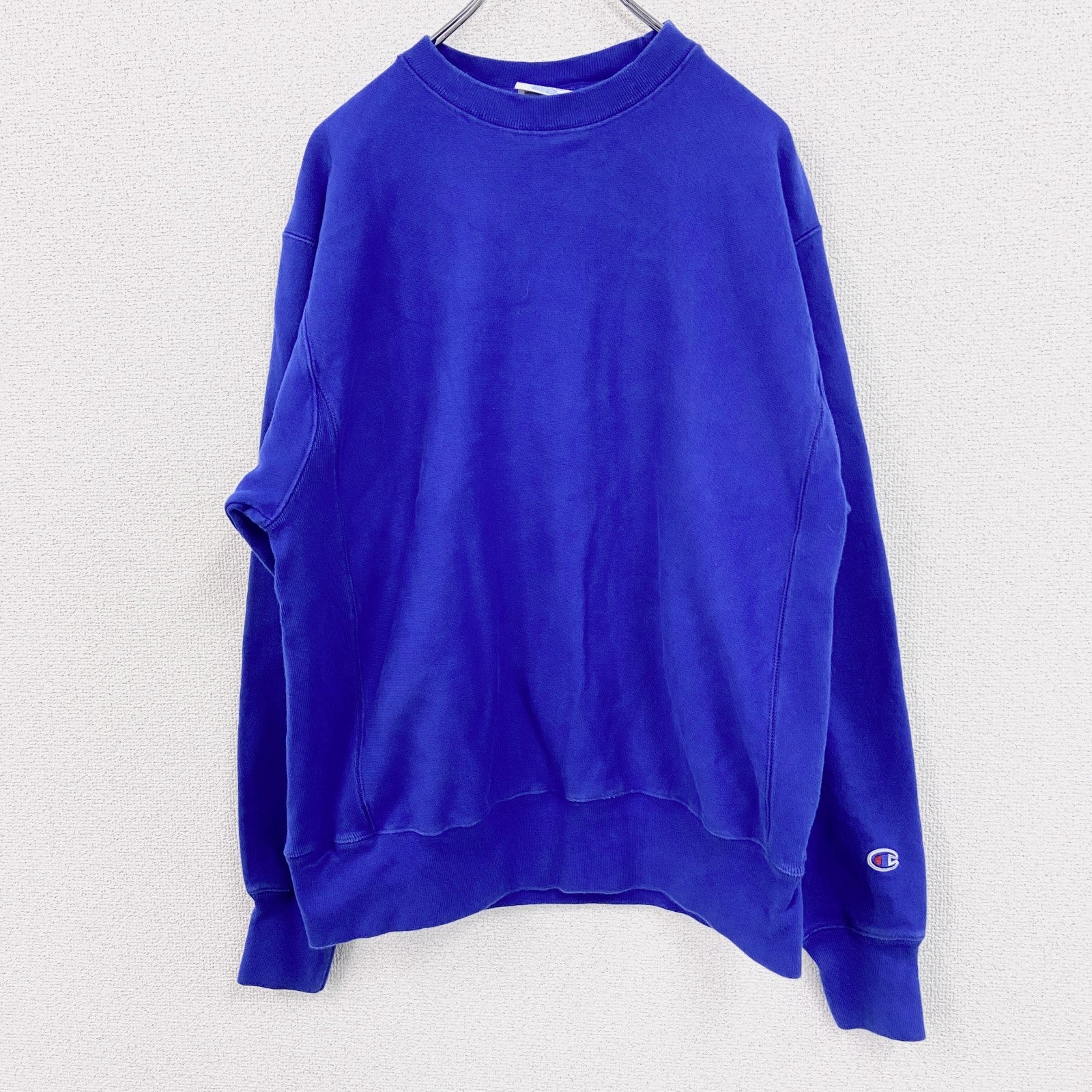 Champion　チャンピオン　リバースウィーブ　スウェット/トレーナー　青　ブルー　Mサイズ