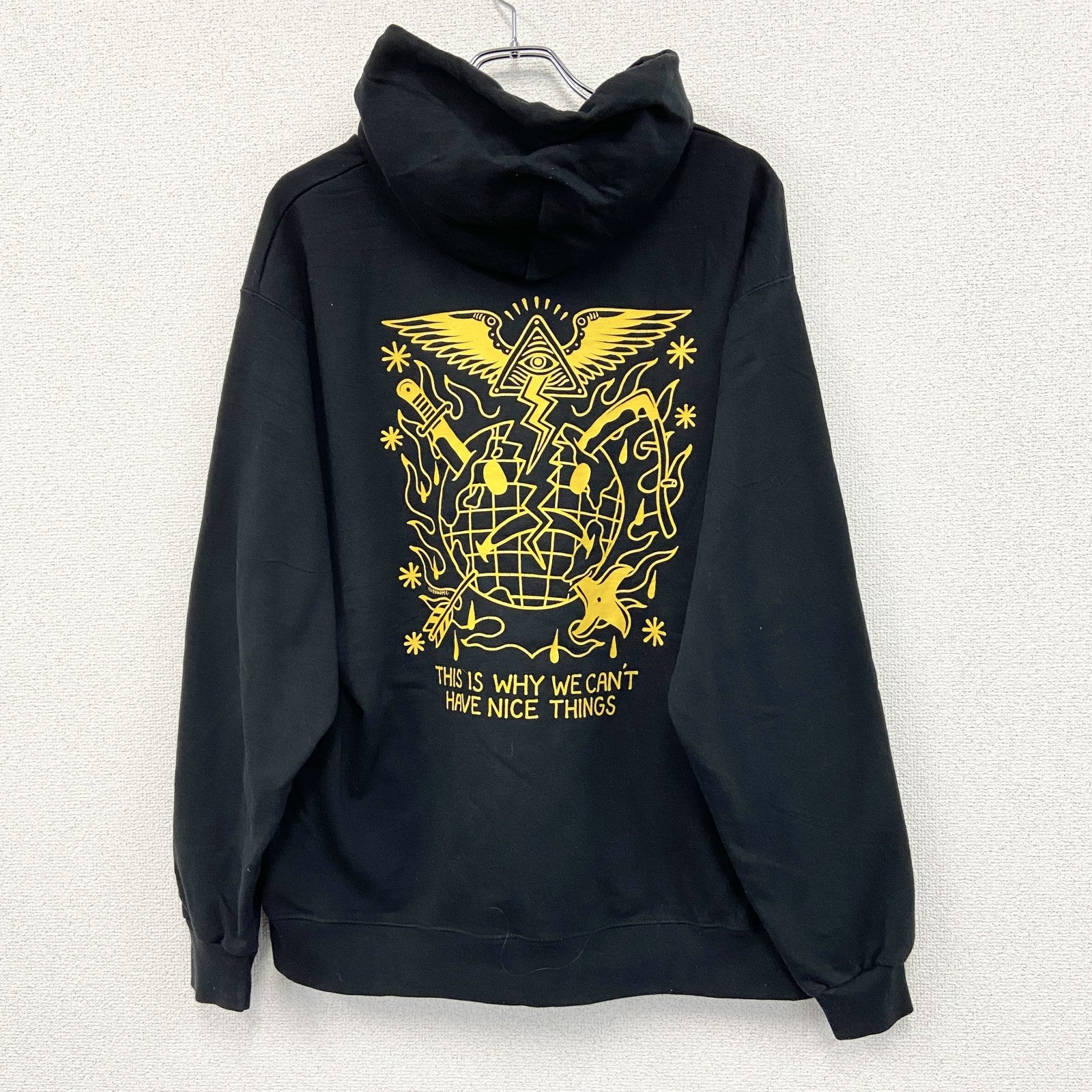 champion　チャンピオン　スウェットパーカー/フーディー　黒　ブラック　XLサイズ