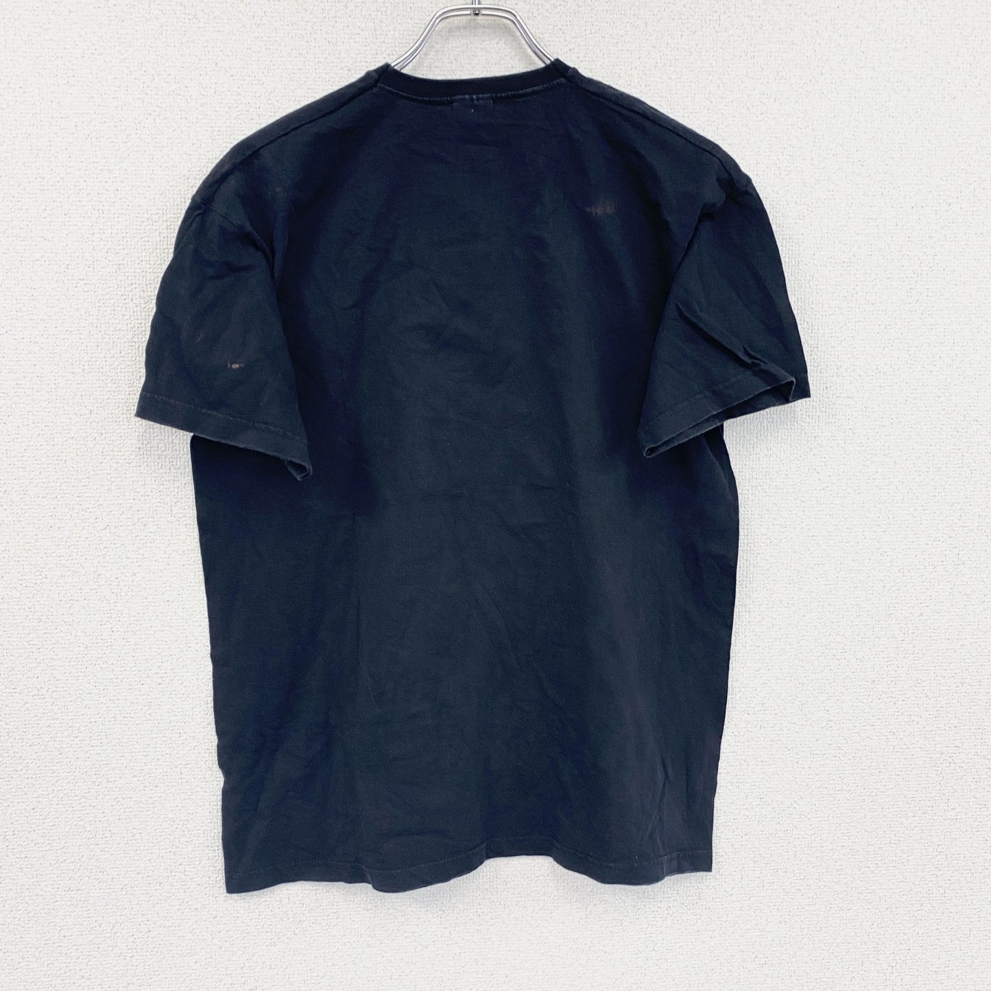 FRUIT OF THE LOOM　フルーツオブザルーム　半袖アニマルTシャツ　ミーヤーキャット　黒　ブラック　14-15サイズ