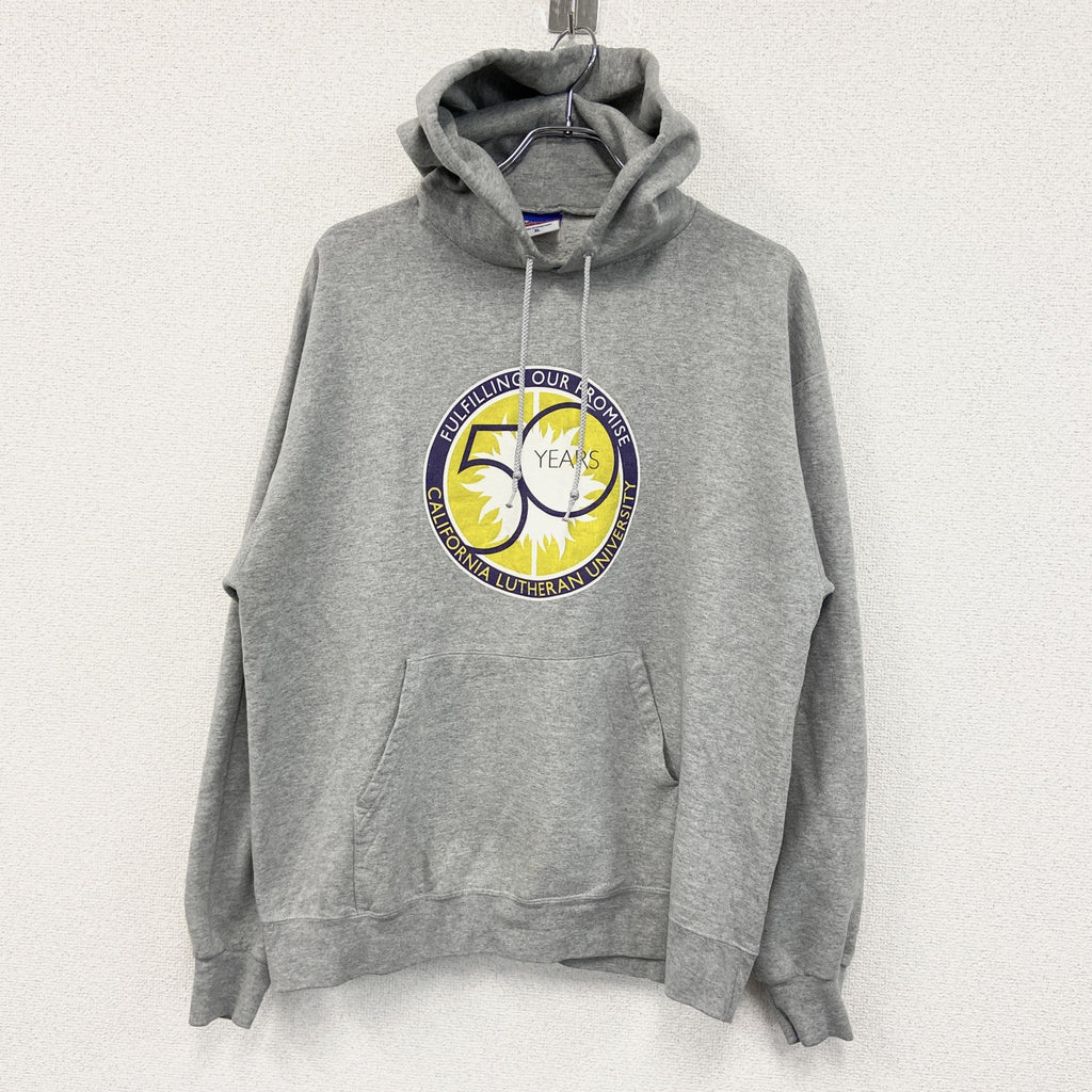 champion　チャンピオン　スウェットパーカー/フーディー　グレー　灰色　XLサイズ