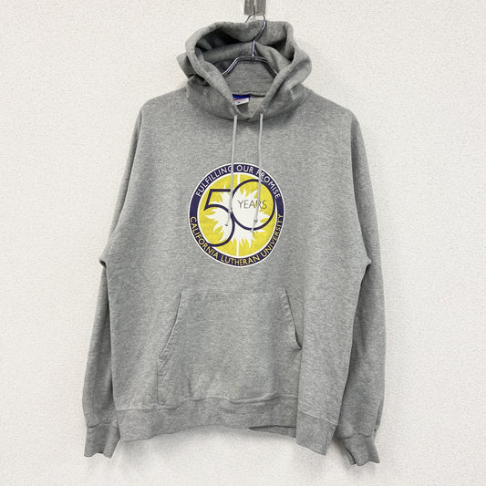 champion　チャンピオン　スウェットパーカー/フーディー　グレー　灰色　XLサイズ