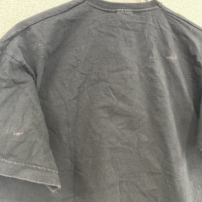 FRUIT OF THE LOOM　フルーツオブザルーム　半袖アニマルTシャツ　ミーヤーキャット　黒　ブラック　14-15サイズ