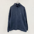 NIKE　ナイキ　ハーフジッププルオーバージャケット　紺　ネイビー　XLサイズ