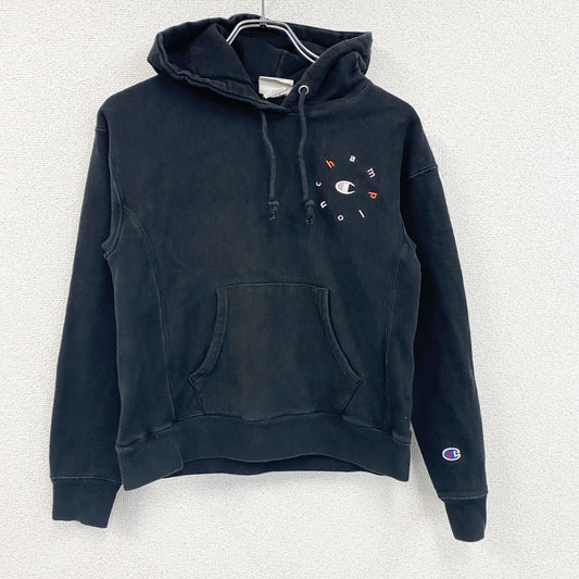 Champion　チャンピオン　リバースウィーブ　スウェットパーカー/フーディー　ヘビーウエイト　現行　黒　ブラック　XSサイズ