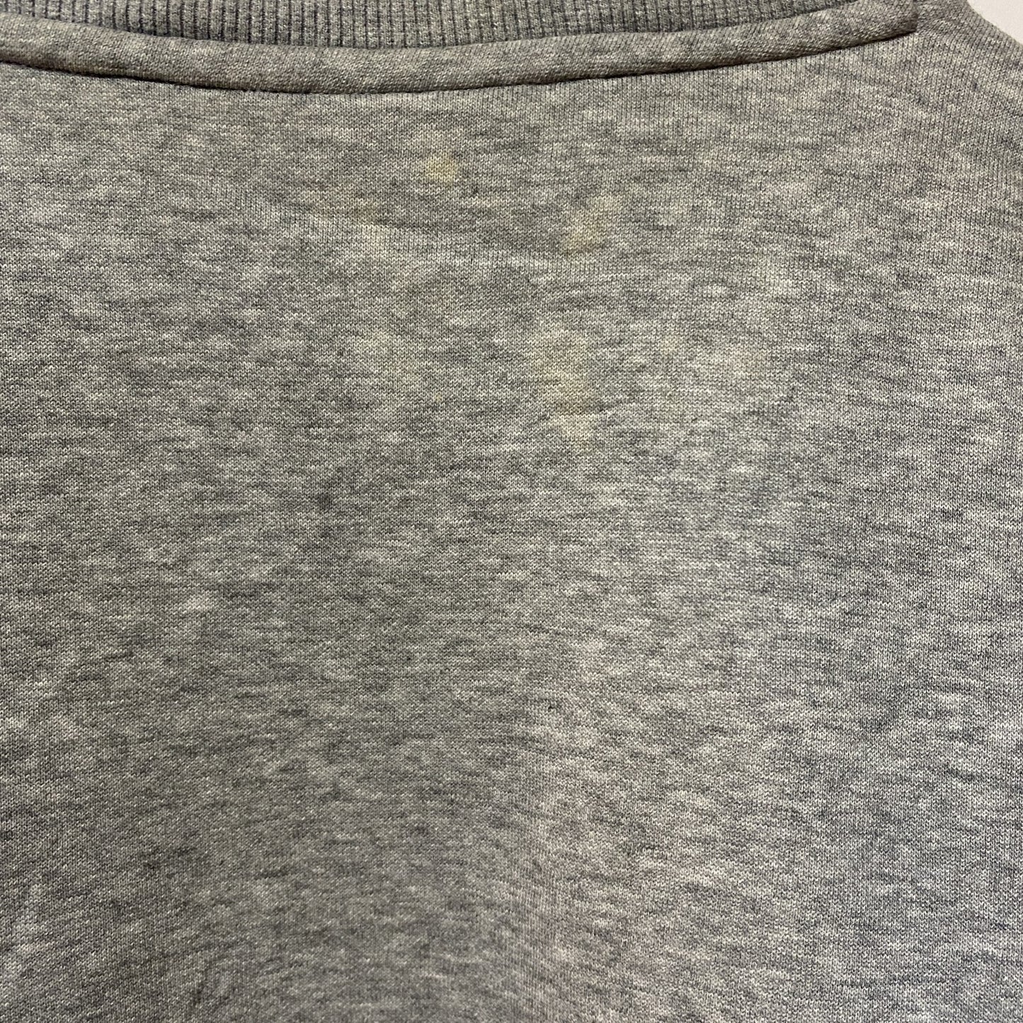 古着 used　PUMA プーマ　長袖フロントデザインスウェット　トレーナー　クルーネック　グレー　カジュアル　Mサイズ