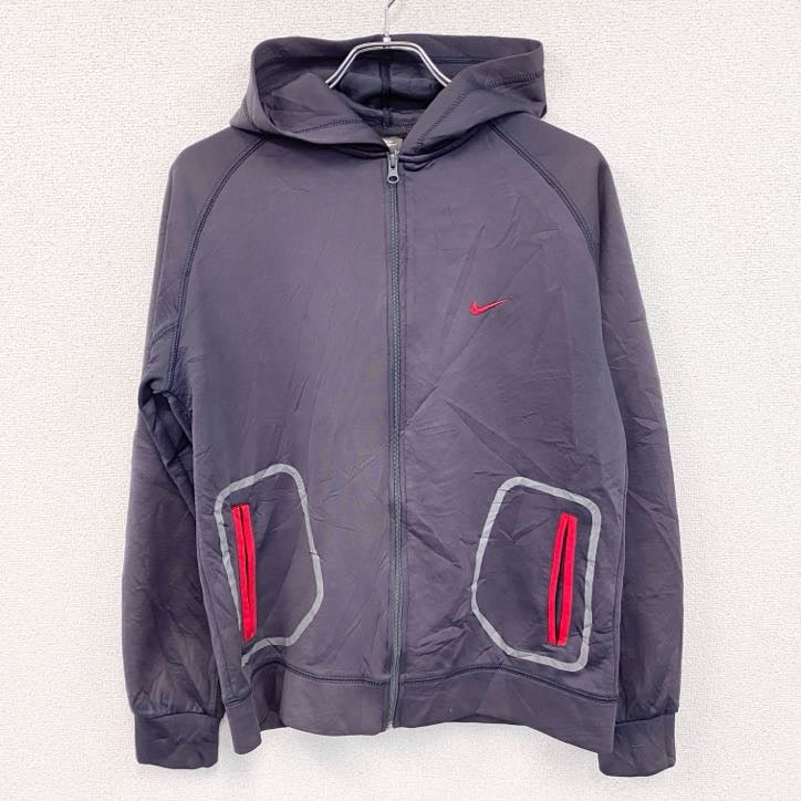 NIKE　ナイキ　フルジップパーカー/フーディー　灰色　グレー　Mサイズ