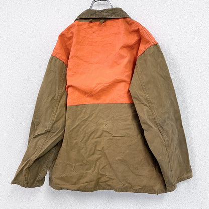 70s　SAF TBAK　サフトバック　ハンティングジャケット　コーデュロイカラー　ヴィンテージ　ベージュ